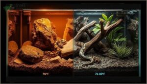 creating thermal gradients and hot spots