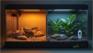 creating warm and cool zones