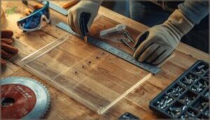 cutting and assembling enclosure panels