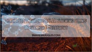 death adder neuromuscular blocking toxins