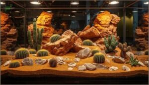 desert oasis enclosure