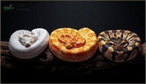 designer and multi-gene boa morphs