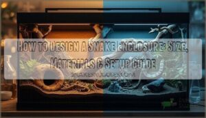 designing a snake enclosure