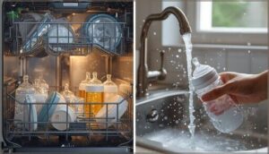 dishwasher vs. handwashing methods