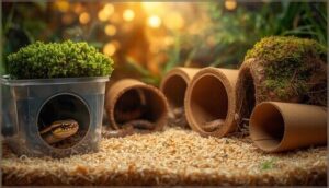 diy hide boxes and cardboard tubes