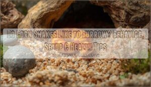 do corn snakes like to burrow
