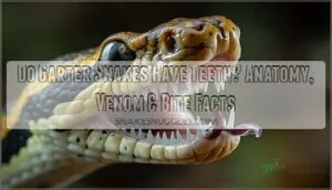 does a garter snake have teeth does a garter snake have teeth