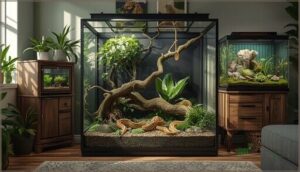 enclosure and habitat expenses