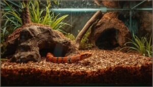 enclosure size and setup