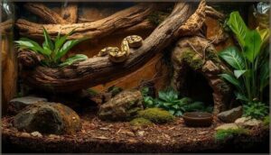 enhancing snake habitat with enrichment
