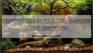 enrichment ideas for snake habitats