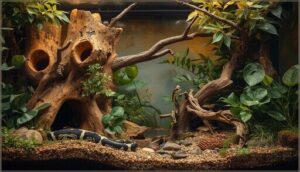 enrichment strategies for snake habitats