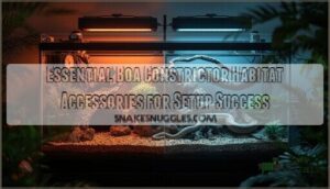 essential boa constrictor habitat accessories