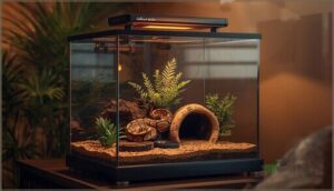 essential features for ball python enclosures