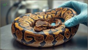 evaluating ball python health and quality