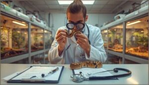 evaluating breeder practices and animal health