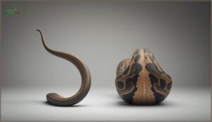 excessive tail thickness