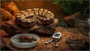 feeding your ball python safely