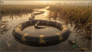 giant garter snake (thamnophis gigas) giant garter snake (thamnophis gigas)