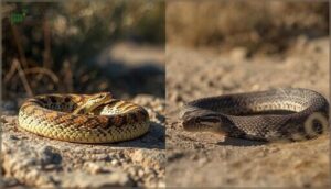 gopher snake vs. rattlesnake differences gopher snake vs. rattlesnake differences
