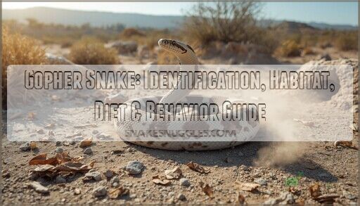 Gopher Snake: Identification, Habitat, Diet & Behavior Guide