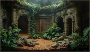 hidden temple enclosure