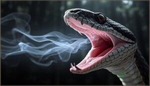 high-pressure air expulsion through the windpipe high-pressure air expulsion through the windpipe