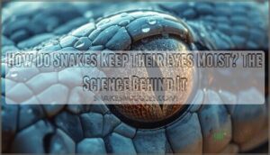 how do snakes keep their eyes moist how do snakes keep their eyes moist