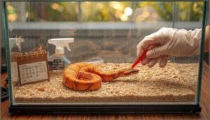how often to clean a corn snake enclosure how often to clean a corn snake enclosure