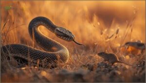 how snakes select their prey