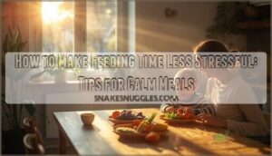 how to make feeding time less stressful
