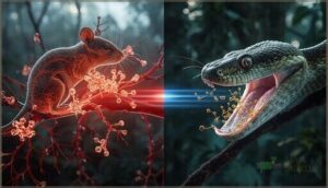 how venom affects prey versus snakes