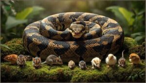 ideal prey types for boa constrictors
