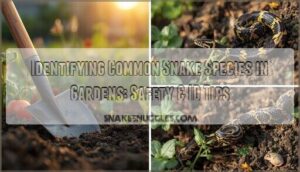 identifying common snake species in gardens
