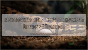 impacted snake signs and solutions