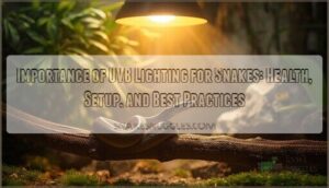 importance of uvb lighting for snakes