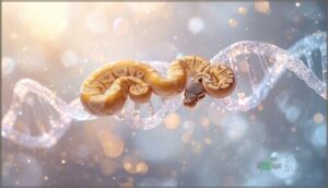 inheritance patterns of co-dominant morphs