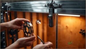 installing doors, vents, and latches