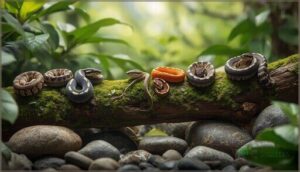 key characteristics of small snake species