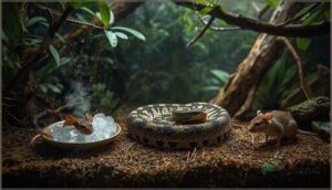 live vs. frozen-thawed prey choices