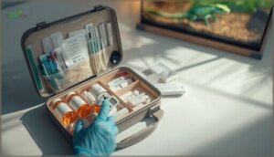 maintaining and updating your reptile first aid kit