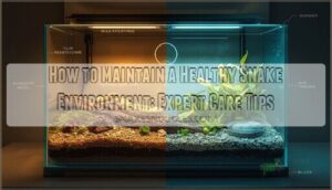 maintaining snake health environment