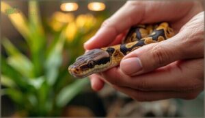 monitoring ball python health