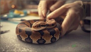 monitoring boa health and body condition