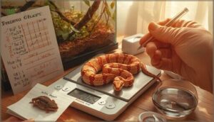 monitoring snake health and feeding response monitoring snake health and feeding response