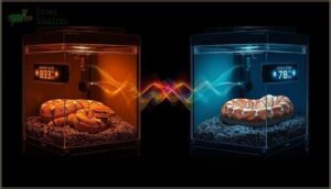 monitoring temperature zones inside hides monitoring temperature zones inside hides