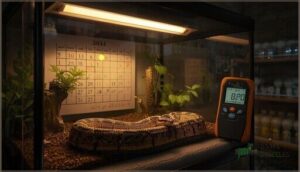 monitoring uvb intensity and bulb replacement schedules