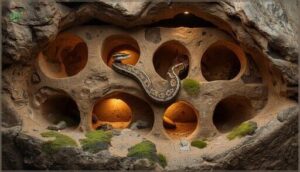 multi-chamber and tunnel hides