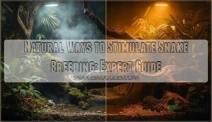 natural ways to stimulate snake breeding
