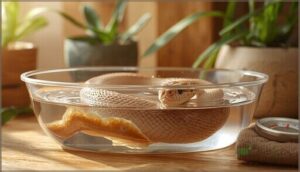 offering warm water soaks